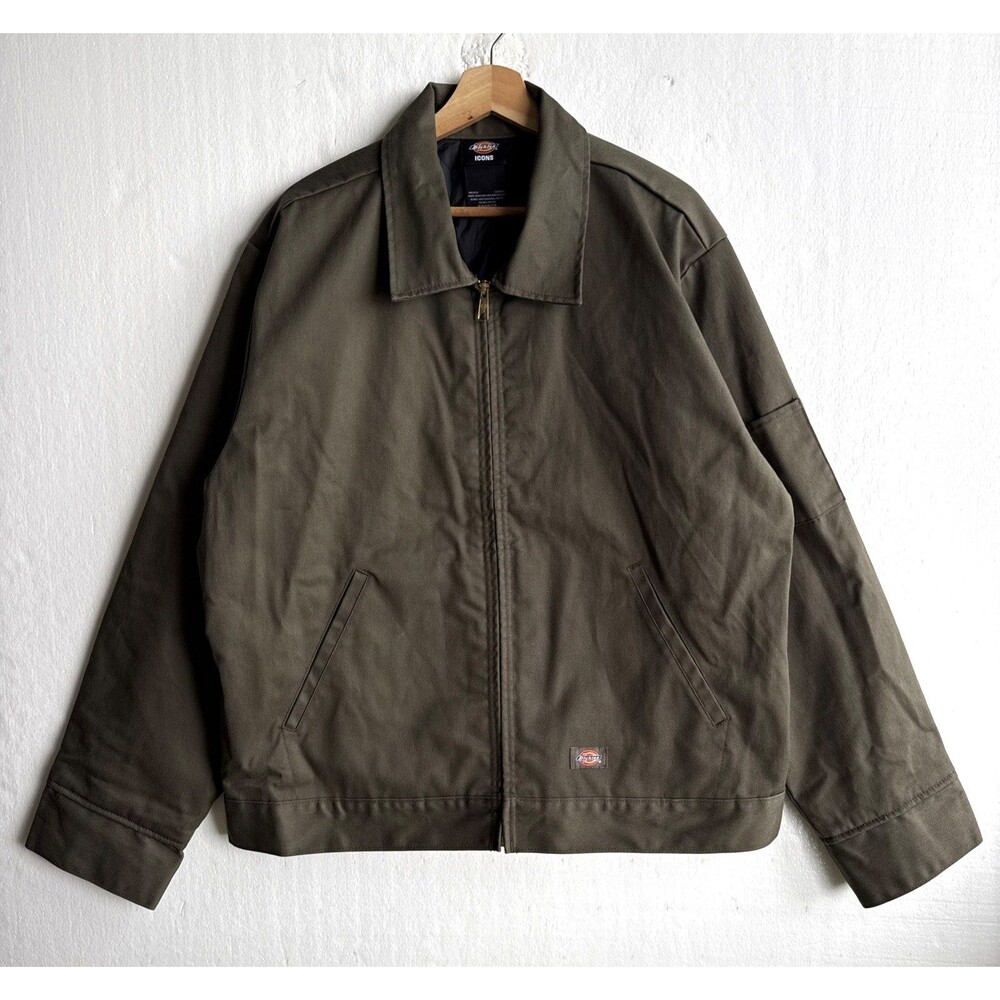 Dickies Icons Eisenhower Insulated Work Jacket Dark Green Men’s Size XL Reg